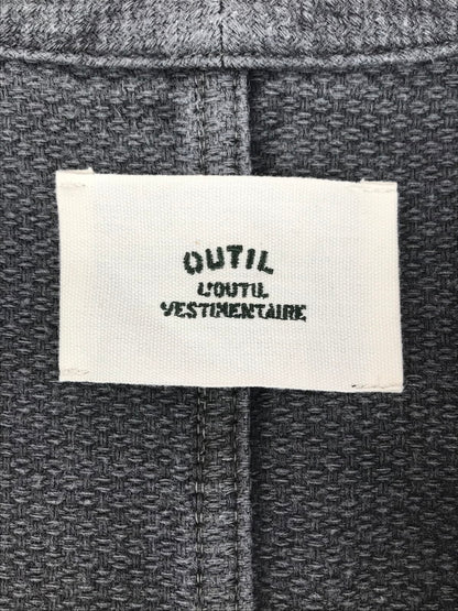 【中古品】【メンズ】 OUTIL ウティ MANTEAU PUPILLIN 21AW-OV-T003-CHARCOAL マントゥピュピラン アウター 140-251005-na-03-tag サイズ：3 カラー：チャコール 万代Net店