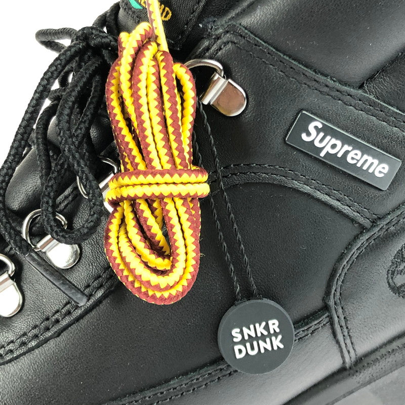 【中古品】【メンズ】 Supreme シュプリーム × TIMBERLAND ティンバーランド TB0A6FTXW02 24AW FIELD BOOT LACE WATERPROOF GORE-TEX フィールド ブーツ 靴 149-251019-na-06-tag サイズ：27cm US 9.5 カラー：ブラック 万代Net店