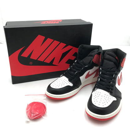 【中古品】【メンズ】 NIKE ナイキ AIR JORDAN 1 RETRO HIGH TRACK RED 555088-112 エアジョーダン1 ハイ トラック レッド スニーカー 靴 160-250928-rt-02-tag サイズ：28.5cm US 10.5 カラー：SUMMIT WHITE/TRACK RED 万代Net店