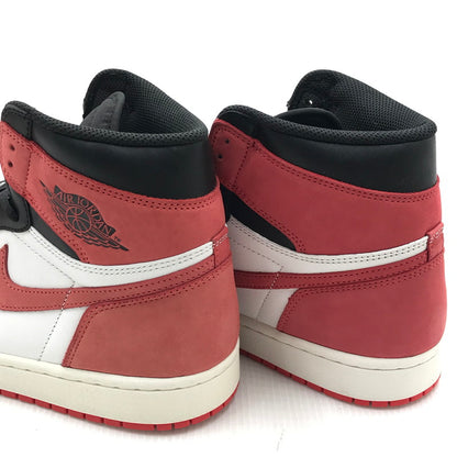 【中古品】【メンズ】 NIKE ナイキ AIR JORDAN 1 RETRO HIGH TRACK RED 555088-112 エアジョーダン1 ハイ トラック レッド スニーカー 靴 160-250928-rt-02-tag サイズ：28.5cm US 10.5 カラー：SUMMIT WHITE/TRACK RED 万代Net店