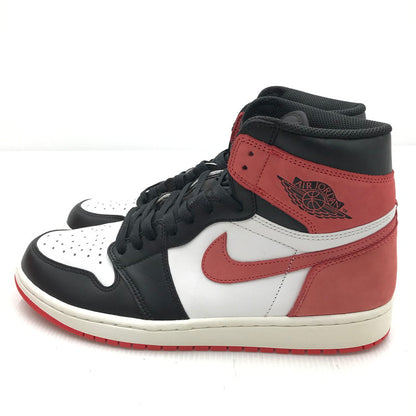 【中古品】【メンズ】 NIKE ナイキ AIR JORDAN 1 RETRO HIGH TRACK RED 555088-112 エアジョーダン1 ハイ トラック レッド スニーカー 靴 160-250928-rt-02-tag サイズ：28.5cm US 10.5 カラー：SUMMIT WHITE/TRACK RED 万代Net店