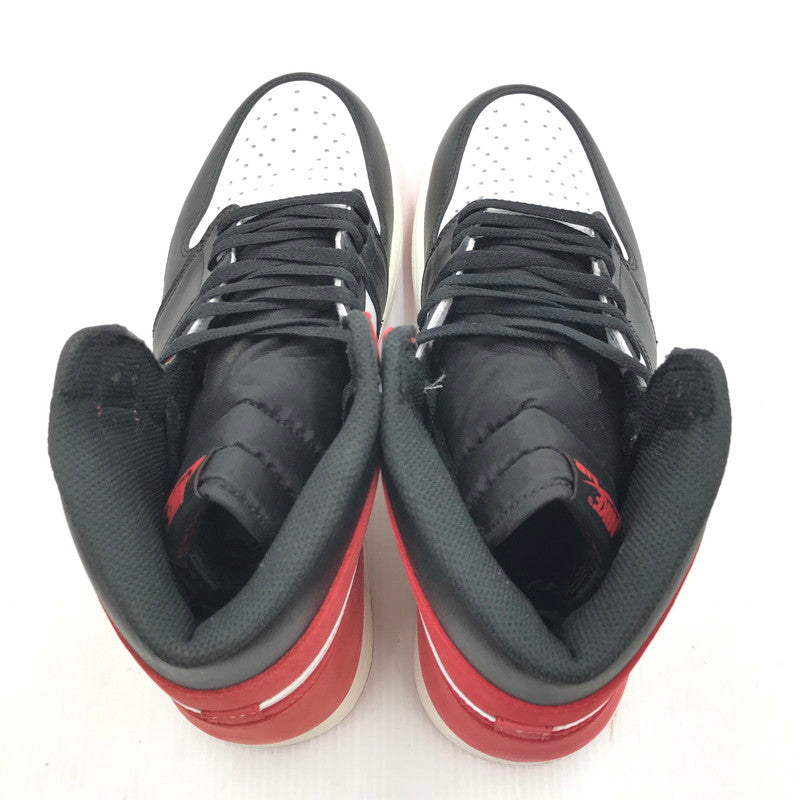 【中古品】【メンズ】 NIKE ナイキ AIR JORDAN 1 RETRO HIGH TRACK RED 555088-112 エアジョーダン1 ハイ トラック レッド スニーカー 靴 160-250928-rt-02-tag サイズ：28.5cm US 10.5 カラー：SUMMIT WHITE/TRACK RED 万代Net店