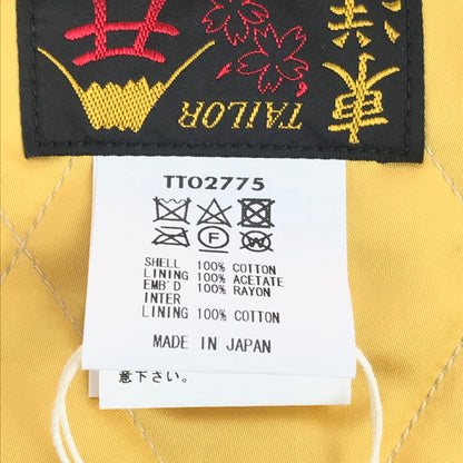 【中古美品】【メンズ】 TAILOR TOYO テーラー 東洋 VELVETEEN WINTER SCARF EAGLE ベルベットウィンタースタカーフ イーグル 187-251012-rt-03-tag カラー：ブラック 万代Net店
