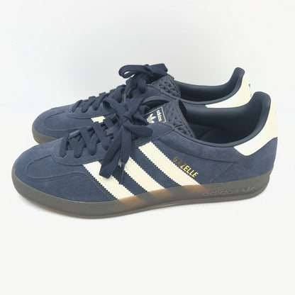 【中古美品】【メンズ】 SHIPS EXCLUSIVE シップス エクスクルーシブ × ADIDAS アディダス GAZELLE INDOOR 50TH ANNIVERSARY JQ6172 161-251010-rt-07-tag サイズ：26.5cm US 8 1/2 カラー：NAVY 万代Net店