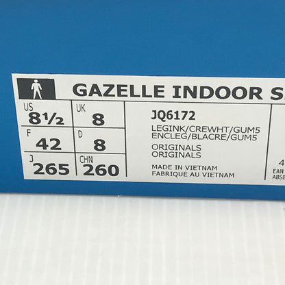【中古美品】【メンズ】 SHIPS EXCLUSIVE シップス エクスクルーシブ × ADIDAS アディダス GAZELLE INDOOR 50TH ANNIVERSARY JQ6172 161-251010-rt-07-tag サイズ：26.5cm US 8 1/2 カラー：NAVY 万代Net店
