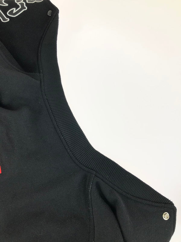 【中古品】【メンズ】 BLACKEYEPATCH ブラックアイパッチ KANJI LOGO HWC LABEL VARSITYJACKET 漢字ロゴ HWCラベル バーシティジャケット 142-251009-rt-19-tag サイズ：XL カラー：ブラック 万代Net店