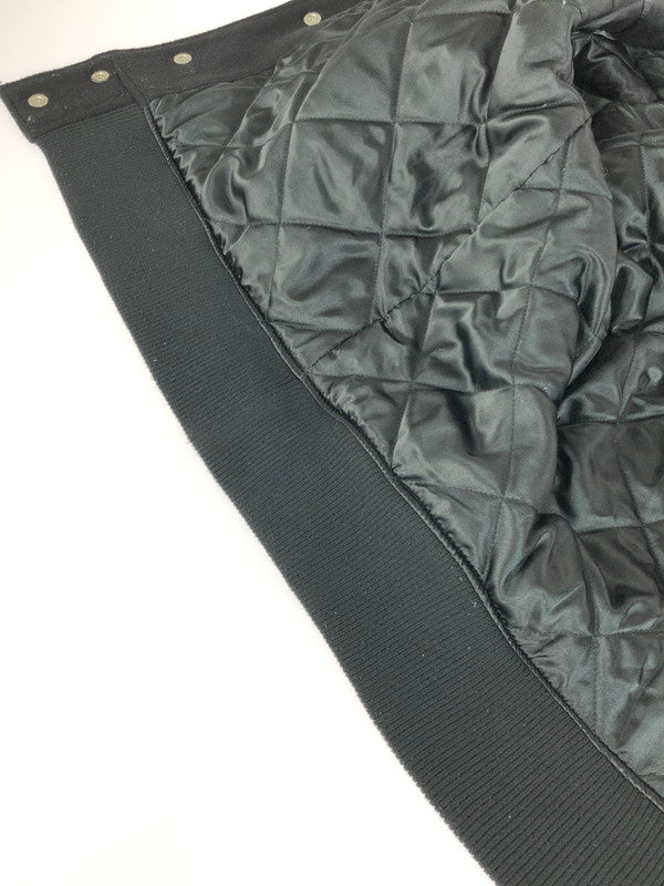 【中古品】【メンズ】 BLACKEYEPATCH ブラックアイパッチ KANJI LOGO HWC LABEL VARSITYJACKET 漢字ロゴ HWCラベル バーシティジャケット 142-251009-rt-19-tag サイズ：XL カラー：ブラック 万代Net店