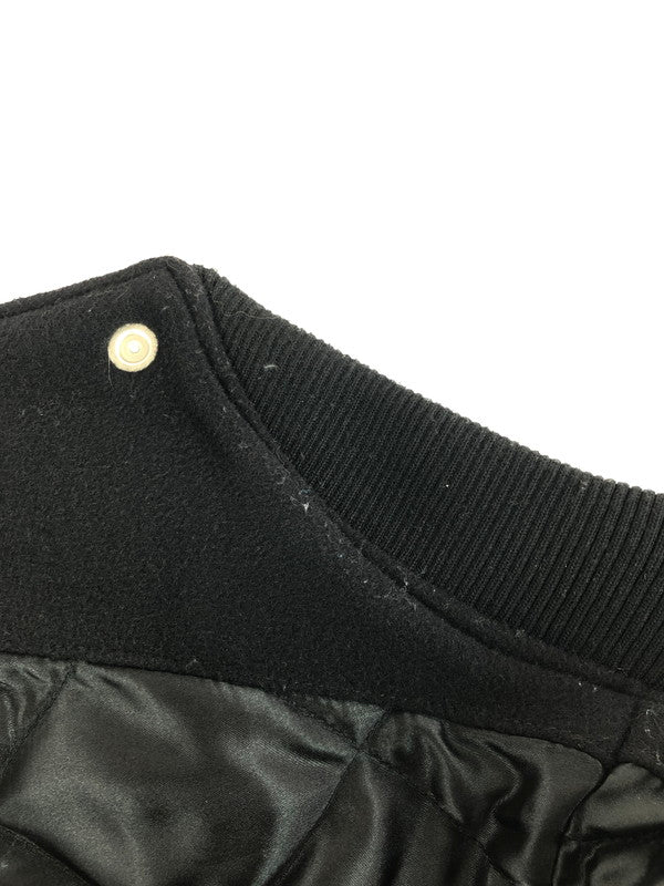 【中古品】【メンズ】 BLACKEYEPATCH ブラックアイパッチ KANJI LOGO HWC LABEL VARSITYJACKET 漢字ロゴ HWCラベル バーシティジャケット 142-251009-rt-19-tag サイズ：XL カラー：ブラック 万代Net店