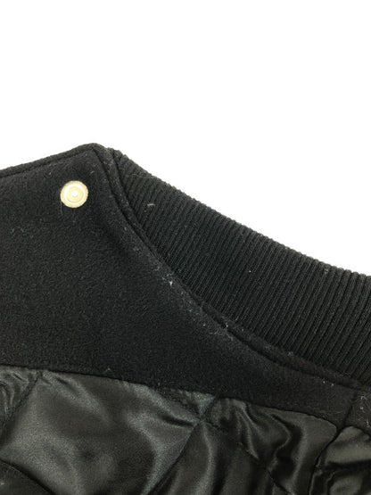 【中古品】【メンズ】 BLACKEYEPATCH ブラックアイパッチ KANJI LOGO HWC LABEL VARSITYJACKET 漢字ロゴ HWCラベル バーシティジャケット 142-251009-rt-19-tag サイズ：XL カラー：ブラック 万代Net店