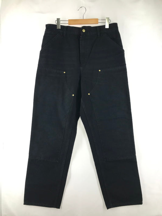 【中古品】【メンズ】 CARHARTT WIP カーハート ワークインプログレス DOUBLE KNEE PANT I03479-25S ダブル ニー パンツ ボトムス 153-251012-na-06-tag サイズ：34×32 カラー：ブラック 万代Net店