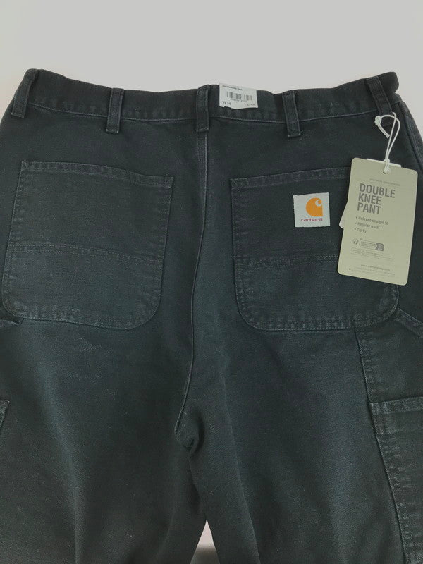 【中古品】【メンズ】 CARHARTT WIP カーハート ワークインプログレス DOUBLE KNEE PANT I03479-25S ダブル ニー パンツ ボトムス 153-251012-na-06-tag サイズ：34×32 カラー：ブラック 万代Net店
