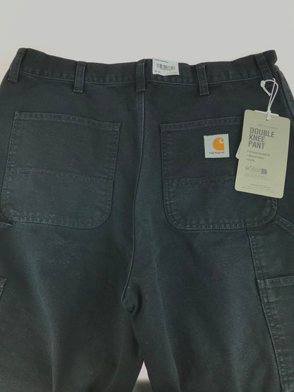 【中古品】【メンズ】 CARHARTT WIP カーハート ワークインプログレス DOUBLE KNEE PANT I03479-25S ダブル ニー パンツ ボトムス 153-251012-na-06-tag サイズ：34×32 カラー：ブラック 万代Net店