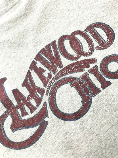 【中古品】【メンズ】 ADIDAS アディダス S/S LAKEWOOD TEE プリント Tシャツ 万国旗タグ USA製 146-260506-na-17-tag サイズ：XL カラー：グレー 万代Net店