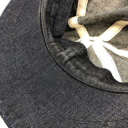【中古品】【メンズ】 SUGAR CANE シュガーケーン BLACK DENIM APPLE JACK CAP NEWSBOY SC02705 ブラック デニム アップル ジャック キャップ 帽子 185-260912-rt-07-tagh サイズ：7.25 カラー：インディゴ 万代Net店
