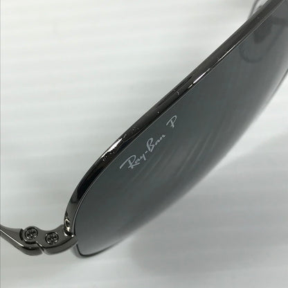 【中古品】【メンズ】 Ray-Ban レイバン AVIATOR METAL II SUNGLASSES RB3689 アビエーター メタル サングラス アイウェア アクセサリー 203-251014-na-11-tag サイズ：62□14 140 カラー：シルバー/ブラック 万代Net店