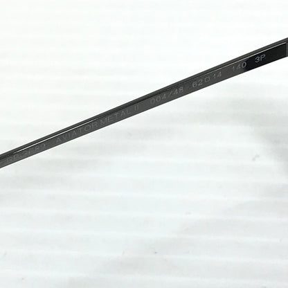【中古品】【メンズ】 Ray-Ban レイバン AVIATOR METAL II SUNGLASSES RB3689 アビエーター メタル サングラス アイウェア アクセサリー 203-251014-na-11-tag サイズ：62□14 140 カラー：シルバー/ブラック 万代Net店
