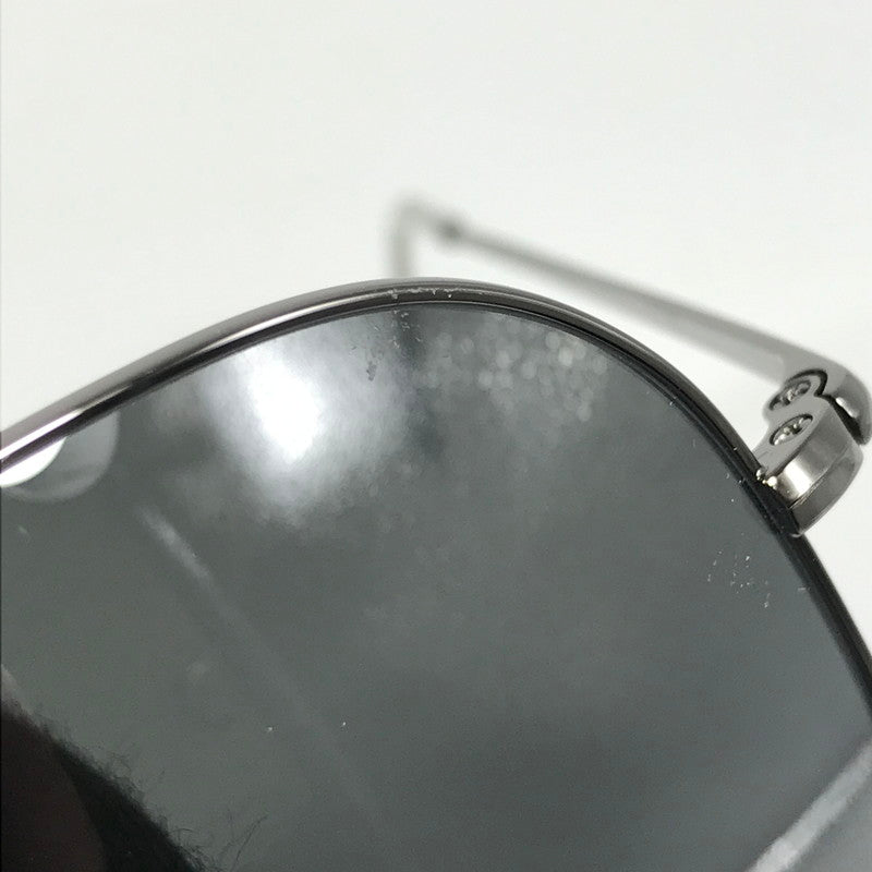 【中古品】【メンズ】 Ray-Ban レイバン AVIATOR METAL II SUNGLASSES RB3689 アビエーター メタル サングラス アイウェア アクセサリー 203-251014-na-11-tag サイズ：62□14 140 カラー：シルバー/ブラック 万代Net店