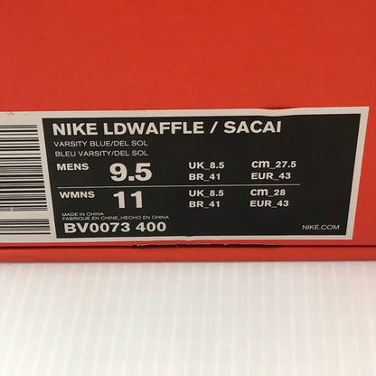 【中古品】【メンズ】 × SACAI サカイ コラボ LDV WAFFLE BV0073-400 LDV ワッフル スニーカー 靴 160-251010-rt-05-tag サイズ：27.5cm US 9.5 カラー：VARSITY BLUE/DELSOL 万代Net店