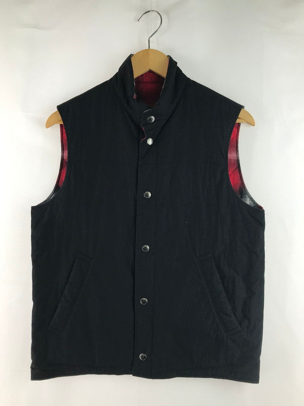 【中古品】【メンズ】 REVERSIBLE NYLON VEST SOPH-112066 リバーシブル ナイロン ベスト 142-251012-na-10-tag サイズ：M カラー：ブラック/レッド 万代Net店
