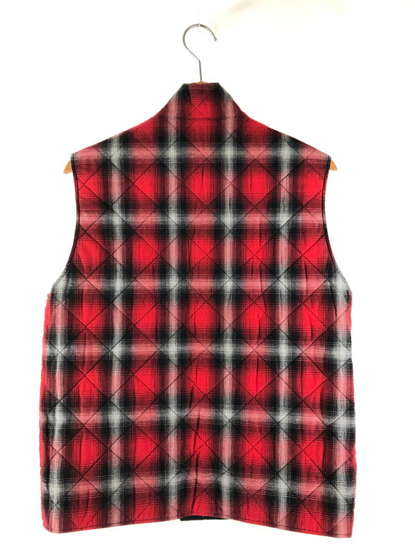 【中古品】【メンズ】 REVERSIBLE NYLON VEST SOPH-112066 リバーシブル ナイロン ベスト 142-251012-na-10-tag サイズ：M カラー：ブラック/レッド 万代Net店