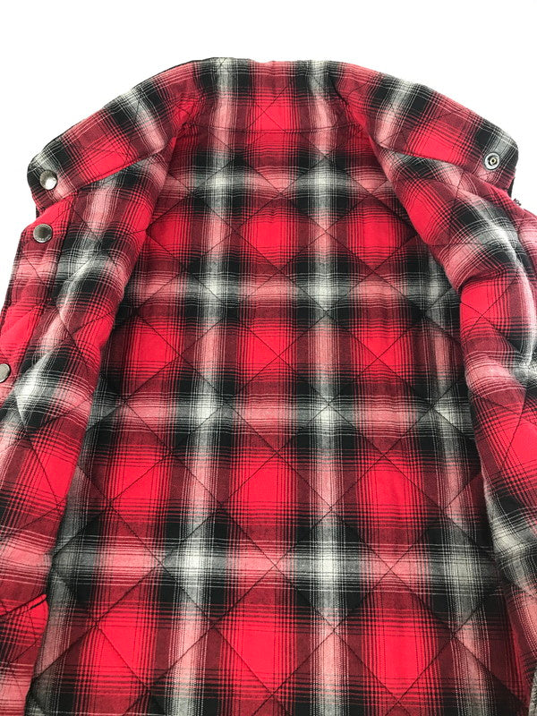 【中古品】【メンズ】 REVERSIBLE NYLON VEST SOPH-112066 リバーシブル ナイロン ベスト 142-251012-na-10-tag サイズ：M カラー：ブラック/レッド 万代Net店