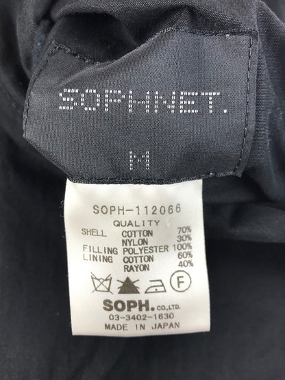 【中古品】【メンズ】 REVERSIBLE NYLON VEST SOPH-112066 リバーシブル ナイロン ベスト 142-251012-na-10-tag サイズ：M カラー：ブラック/レッド 万代Net店
