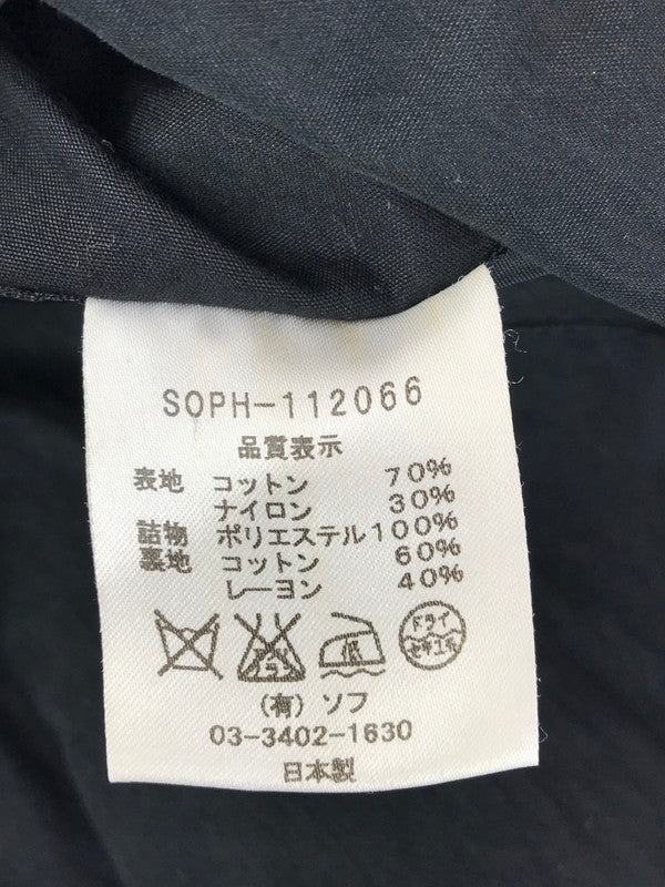 【中古品】【メンズ】 REVERSIBLE NYLON VEST SOPH-112066 リバーシブル ナイロン ベスト 142-251012-na-10-tag サイズ：M カラー：ブラック/レッド 万代Net店