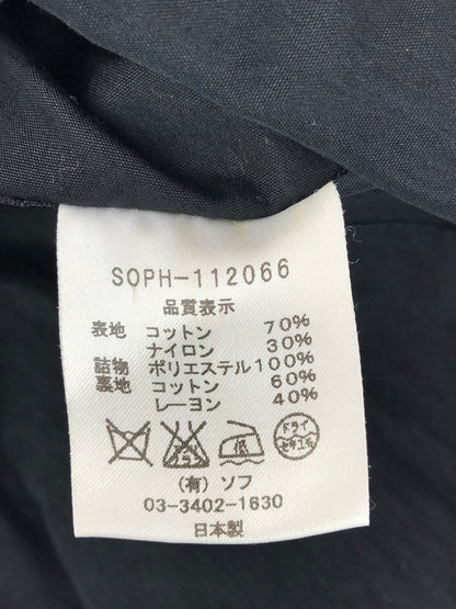 【中古品】【メンズ】 REVERSIBLE NYLON VEST SOPH-112066 リバーシブル ナイロン ベスト 142-251012-na-10-tag サイズ：M カラー：ブラック/レッド 万代Net店