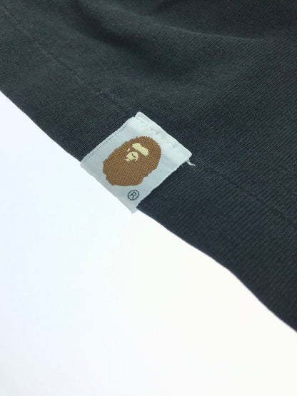 【中古品】【メンズ】 A BATHING APE アベイシングエイプ BAPESTA TEE 初期タグ プリント ショートスリーブ Tシャツ 半袖Tシャツ トップス 142-251025-rt-03-tag サイズ：L カラー：ブラック 万代Net店