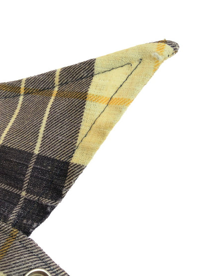 【現状渡し品】【メンズ】 SEARS シアーズ 40's WESTERN CHECK L/S SHIRT 40年代 ウェスタン チェックロングスリーブシャツ トップス ヴィンテージ 146-251015-rt-38-tag サイズ：不明 カラー：イエロー系 万代Net店