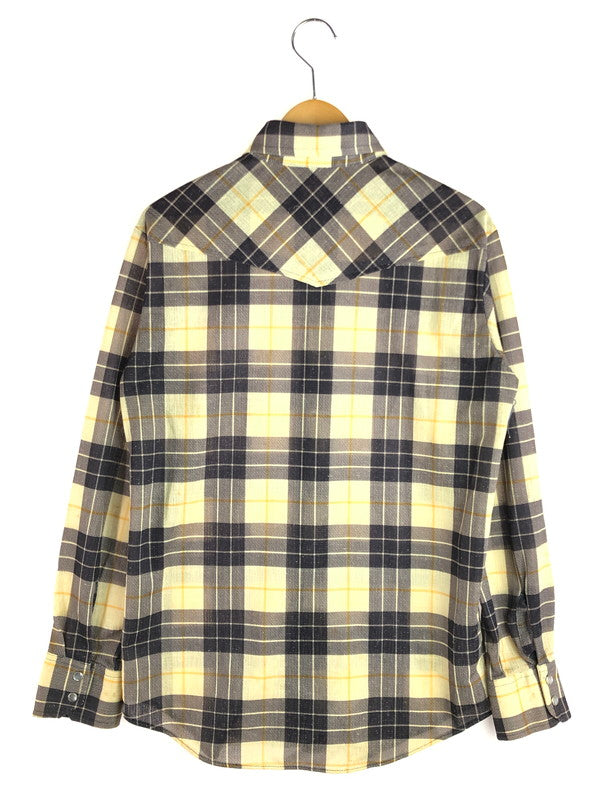 【現状渡し品】【メンズ】 SEARS シアーズ 40's WESTERN CHECK L/S SHIRT 40年代 ウェスタン チェックロングスリーブシャツ トップス ヴィンテージ 146-251015-rt-38-tag サイズ：不明 カラー：イエロー系 万代Net店