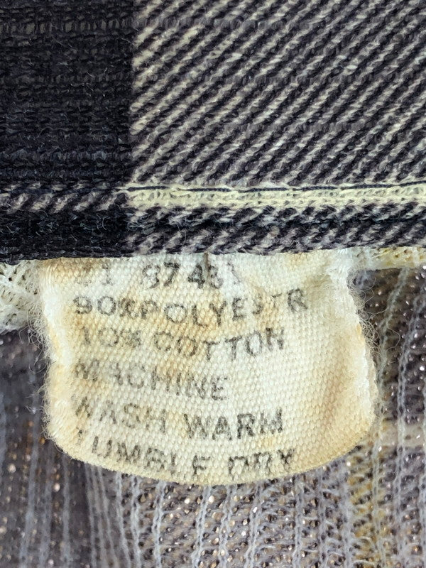 【現状渡し品】【メンズ】 SEARS シアーズ 40's WESTERN CHECK L/S SHIRT 40年代 ウェスタン チェックロングスリーブシャツ トップス ヴィンテージ 146-251015-rt-38-tag サイズ：不明 カラー：イエロー系 万代Net店