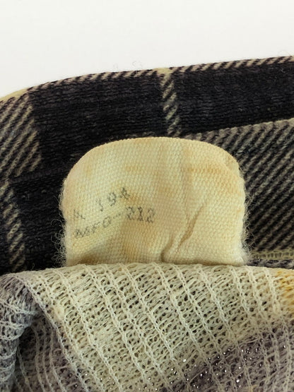 【現状渡し品】【メンズ】 SEARS シアーズ 40's WESTERN CHECK L/S SHIRT 40年代 ウェスタン チェックロングスリーブシャツ トップス ヴィンテージ 146-251015-rt-38-tag サイズ：不明 カラー：イエロー系 万代Net店