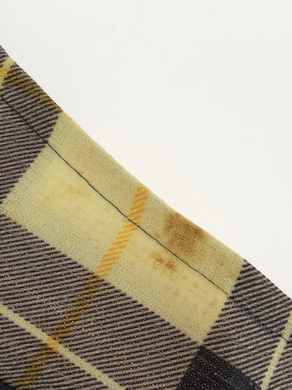 【現状渡し品】【メンズ】 SEARS シアーズ 40's WESTERN CHECK L/S SHIRT 40年代 ウェスタン チェックロングスリーブシャツ トップス ヴィンテージ 146-251015-rt-38-tag サイズ：不明 カラー：イエロー系 万代Net店
