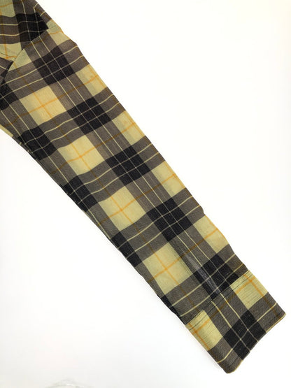 【現状渡し品】【メンズ】 SEARS シアーズ 40's WESTERN CHECK L/S SHIRT 40年代 ウェスタン チェックロングスリーブシャツ トップス ヴィンテージ 146-251015-rt-38-tag サイズ：不明 カラー：イエロー系 万代Net店