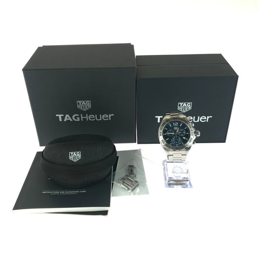 【中古品】【メンズ】 TAG HEUER タグホイヤー FORMULA 1 CHRONOGRAPH フォーミュラ1 クロノグラフ 腕時計 195-251012-rt-01-tag カラー：シルバー 万代Net店