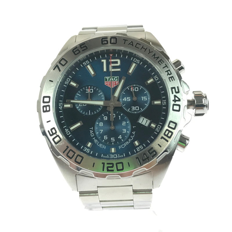 【中古品】【メンズ】 TAG HEUER タグホイヤー FORMULA 1 CHRONOGRAPH フォーミュラ1 クロノグラフ 腕時計 195-251012-rt-01-tag カラー：シルバー 万代Net店