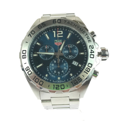 【中古品】【メンズ】 TAG HEUER タグホイヤー FORMULA 1 CHRONOGRAPH フォーミュラ1 クロノグラフ 腕時計 195-251012-rt-01-tag カラー：シルバー 万代Net店