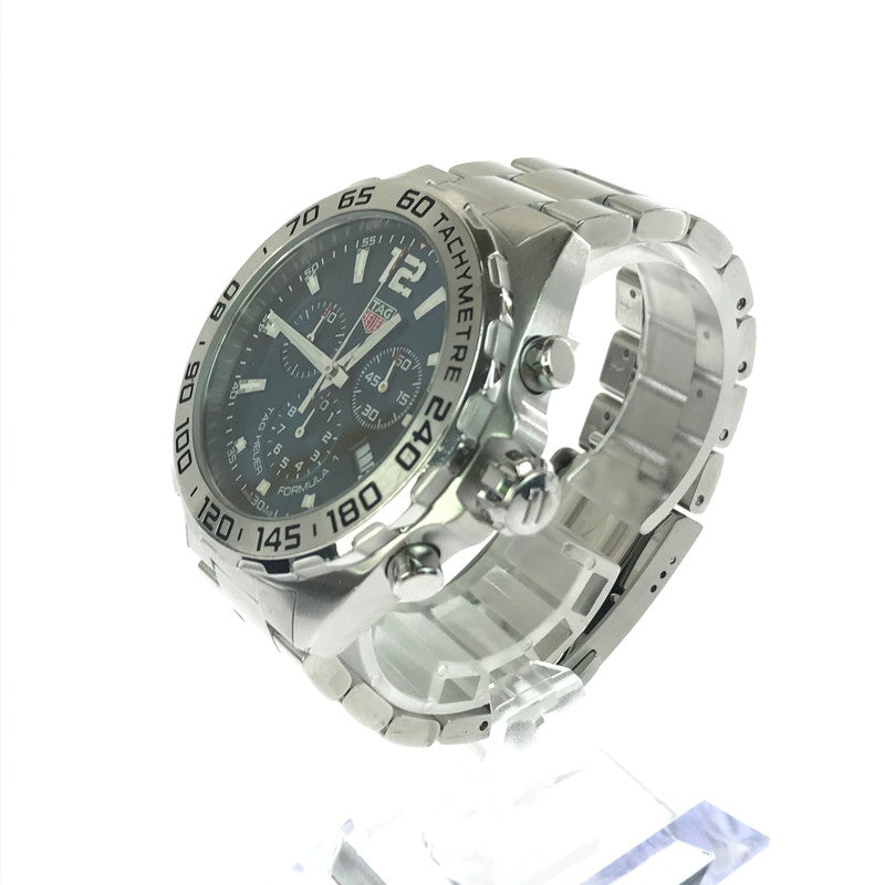 【中古品】【メンズ】 TAG HEUER タグホイヤー FORMULA 1 CHRONOGRAPH フォーミュラ1 クロノグラフ 腕時計 195-251012-rt-01-tag カラー：シルバー 万代Net店