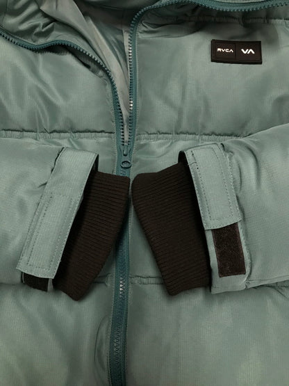 【中古品】【メンズ】 RVCA ルーカ PADDED JACKET BC042770 中綿ジャケット アウター 142-260110-rt-07-tag サイズ：M カラー：グリーン 万代Net店
