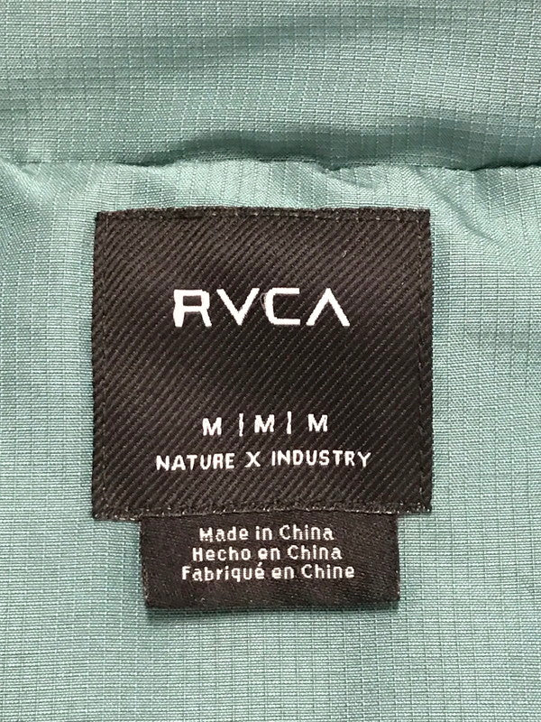【中古品】【メンズ】 RVCA ルーカ PADDED JACKET BC042770 中綿ジャケット アウター 142-260110-rt-07-tag サイズ：M カラー：グリーン 万代Net店