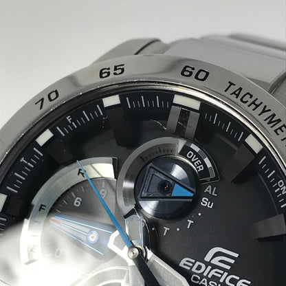【中古品】【メンズ】 CASIO カシオ EDIFICE エディフィス EQB-800D-1AJF タフソーラー レースラップクロノグラフ 腕時計 197-251014-na-17-tag カラー：シルバー 万代Net店