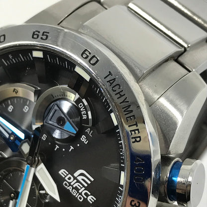 【中古品】【メンズ】 CASIO カシオ EDIFICE エディフィス EQB-800D-1AJF タフソーラー レースラップクロノグラフ 腕時計 197-251014-na-17-tag カラー：シルバー 万代Net店