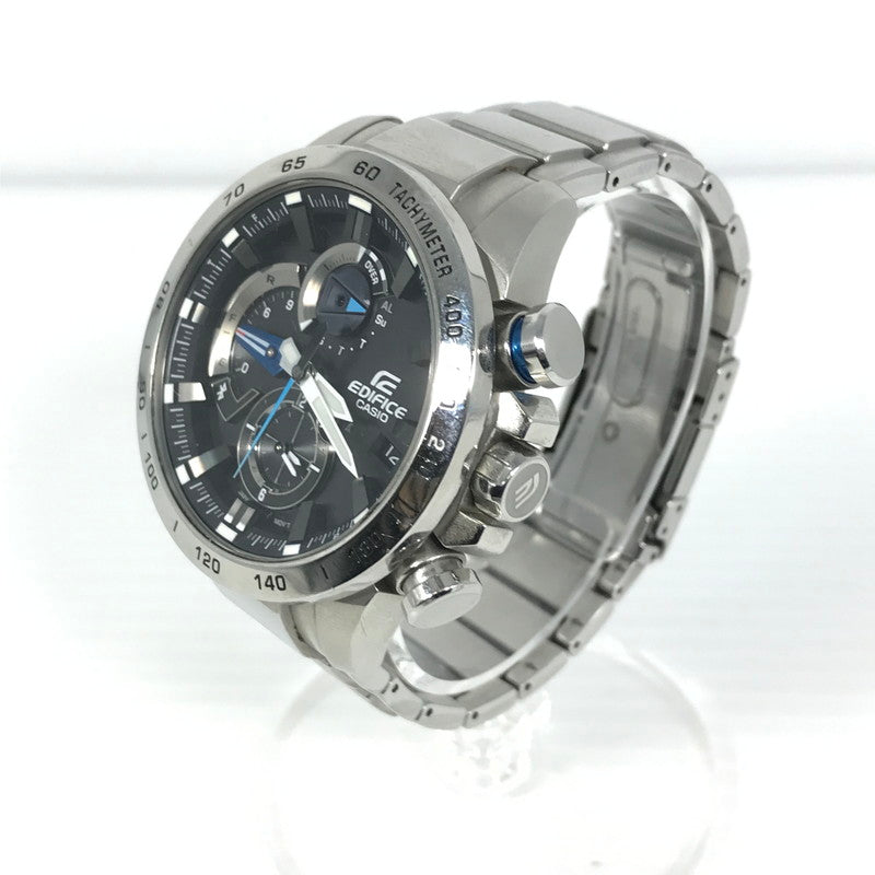 【中古品】【メンズ】 CASIO カシオ EDIFICE エディフィス EQB-800D-1AJF タフソーラー レースラップクロノグラフ 腕時計 197-251014-na-17-tag カラー：シルバー 万代Net店
