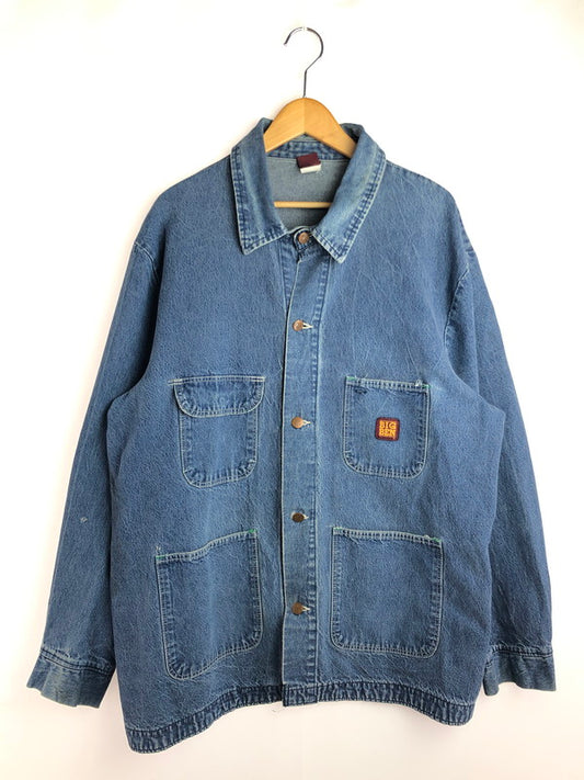 【中古品】【メンズ】 BIG BEN ビッグベン DENIM COVERALLS 5C10MCO USA製 デニムカバーオール 146-251015-rt-28-tag サイズ：50 カラー：インディゴ 万代Net店