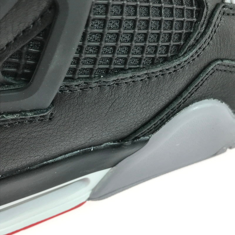 【中古美品】【メンズ】 NIKE ナイキ AIR JORDAN 4 RETRO BRED REIMAGINED FV5029-006 エアジョーダン4 レトロ ブレッド リイマジンド スニーカー 靴 160-251013-rt-08-tag サイズ：25.5cm US7.5 カラー：BLACK 万代Net店