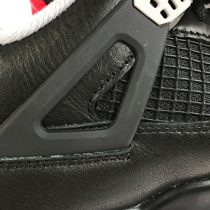 【中古美品】【メンズ】 NIKE ナイキ AIR JORDAN 4 RETRO BRED REIMAGINED FV5029-006 エアジョーダン4 レトロ ブレッド リイマジンド スニーカー 靴 160-251013-rt-08-tag サイズ：25.5cm US7.5 カラー：BLACK 万代Net店