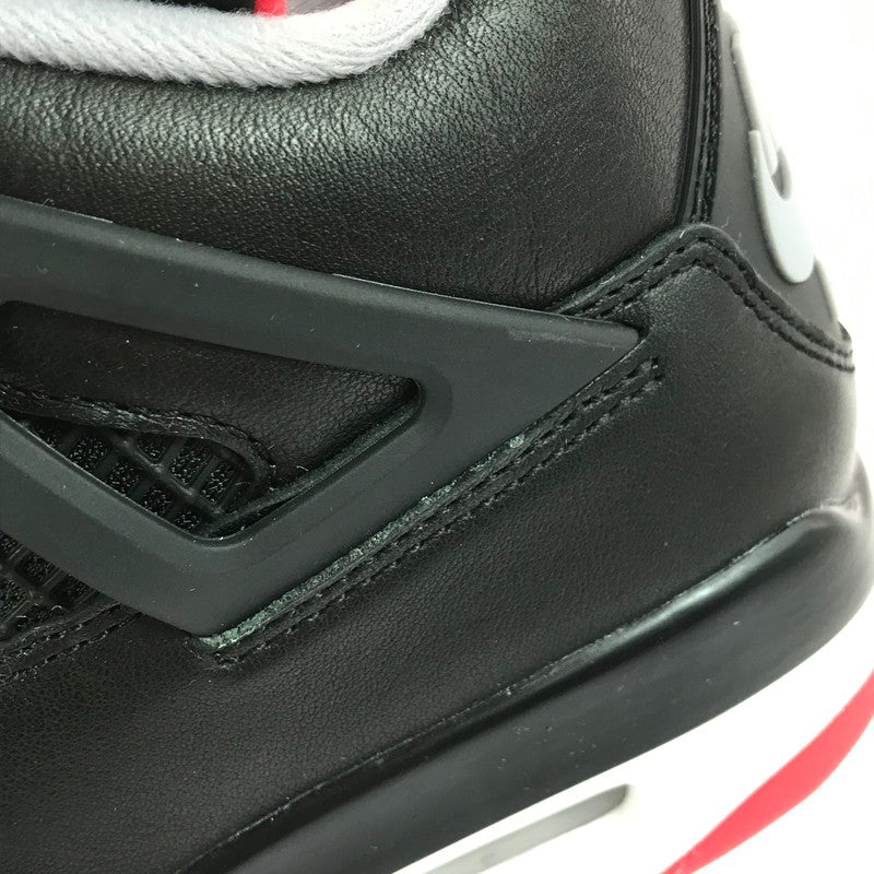 【中古美品】【メンズ】 NIKE ナイキ AIR JORDAN 4 RETRO BRED REIMAGINED FV5029-006 エアジョーダン4 レトロ ブレッド リイマジンド スニーカー 靴 160-251013-rt-08-tag サイズ：25.5cm US7.5 カラー：BLACK 万代Net店