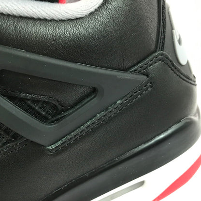 【中古美品】【メンズ】 NIKE ナイキ AIR JORDAN 4 RETRO BRED REIMAGINED FV5029-006 エアジョーダン4 レトロ ブレッド リイマジンド スニーカー 靴 160-251013-rt-08-tag サイズ：25.5cm US7.5 カラー：BLACK 万代Net店