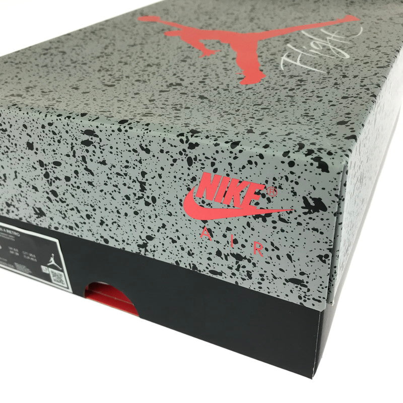 【中古美品】【メンズ】 NIKE ナイキ AIR JORDAN 4 RETRO BRED REIMAGINED FV5029-006 エアジョーダン4 レトロ ブレッド リイマジンド スニーカー 靴 160-251013-rt-08-tag サイズ：25.5cm US7.5 カラー：BLACK 万代Net店